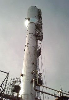 refinery tower
